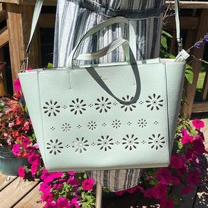 Kate Spade Mint Daisy Crossbody Handbag
